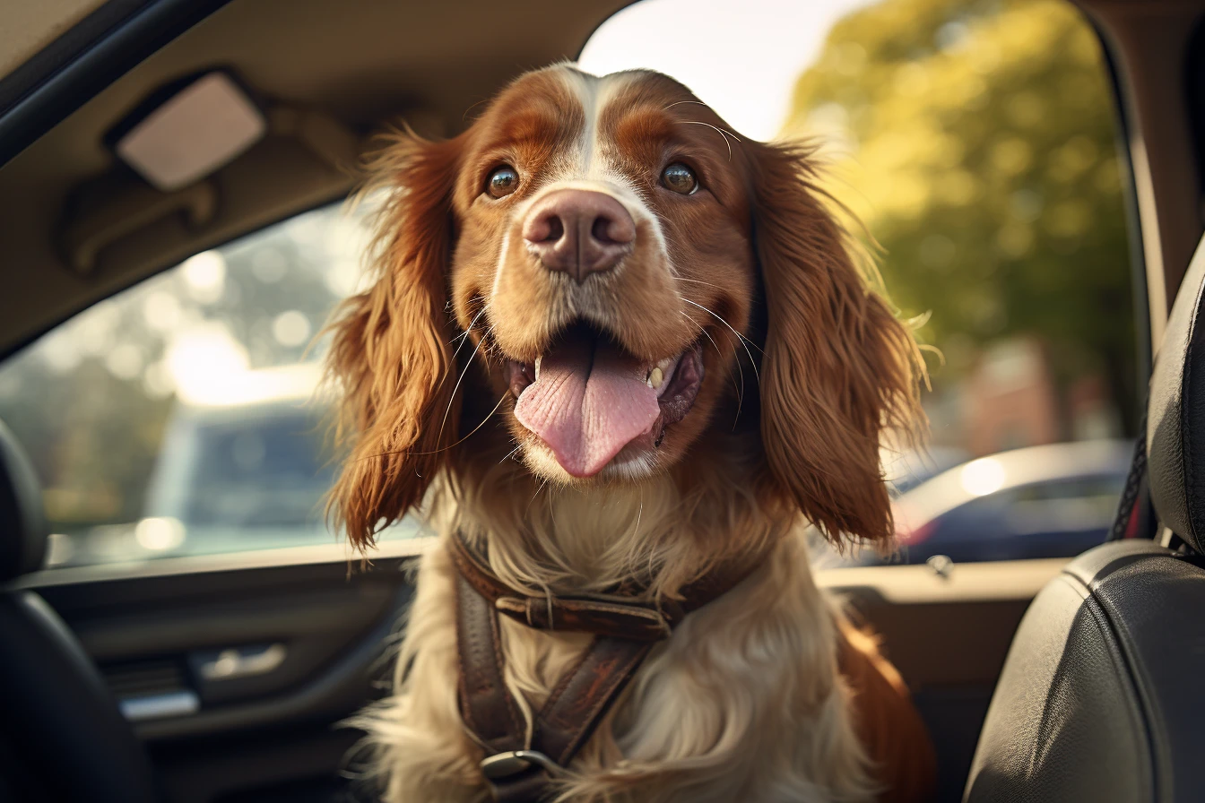 Ram Truck Dog Safety Belt for English Cocker Spaniels