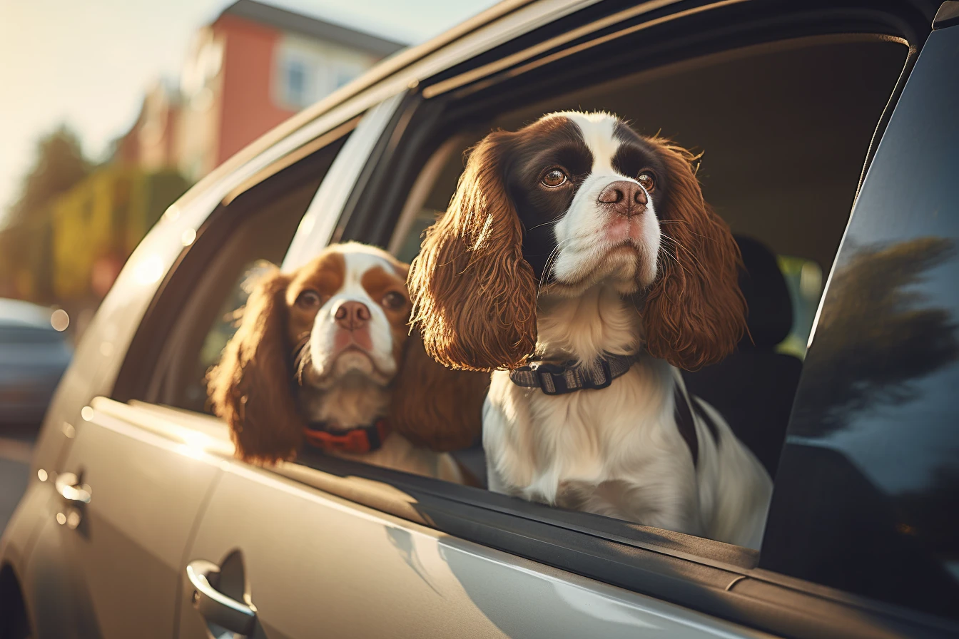 Hyundai Sonata Dog Car Seat for English Toy Spaniels