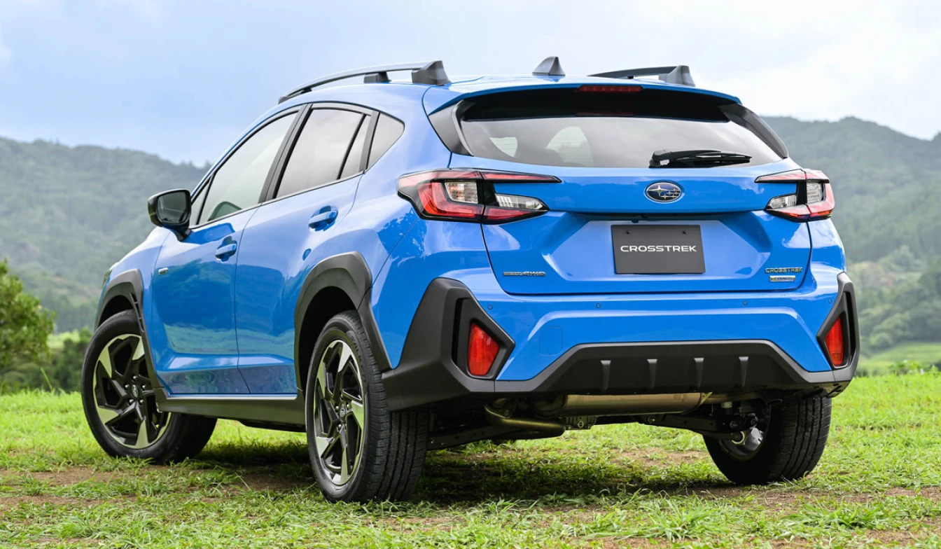 Subaru Crosstrek organizer for road trip