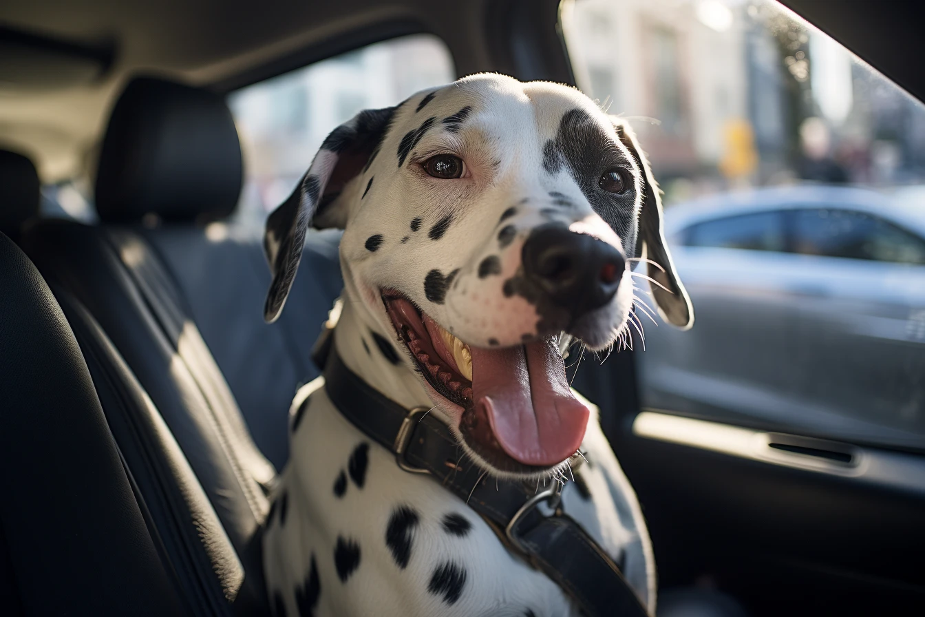 Ford Transit back seat cover for Dalmatians